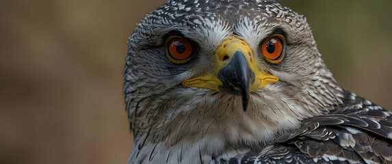 Fototapeta premium Goshawk Raptor Detail
