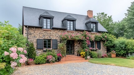 house in the village