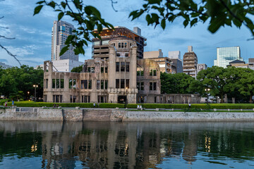 Hiroshima, Japan - 07.17.2024: Hiroshima Atomic Bomb Dome