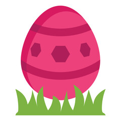 Easter Egg Flat Icon