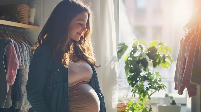 Pregnancy fashion style guide for expecting mothers during maternity photoshoot session at home studio