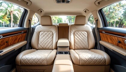 British Luxury Car Interior Symbolizing Rising Auto Prices Amid Economic Uncertainty, UK Tarriff