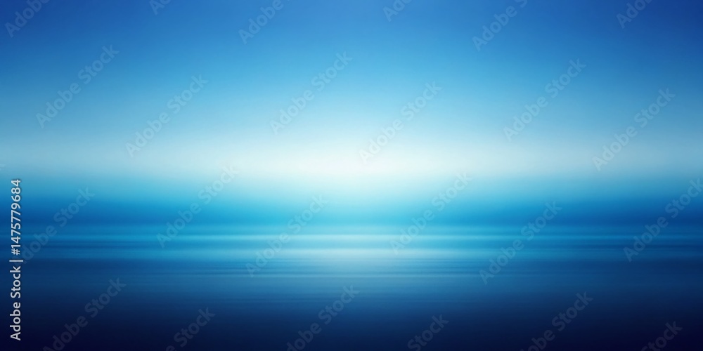 Poster Smooth Blue Gradient Background Texture: High-Resolution Abstract Image for Design Projects