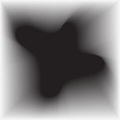 Square with wavy dynamic transparent. Technology style