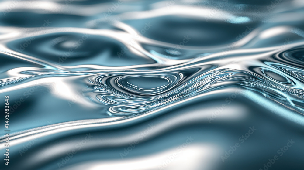 Poster abstract ice patterns reveal melting dynamic shapes creating serene fluid textures, a captivating da
