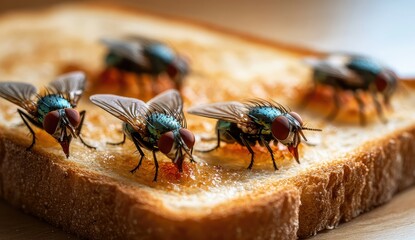 Flies on Buttered Toast.
