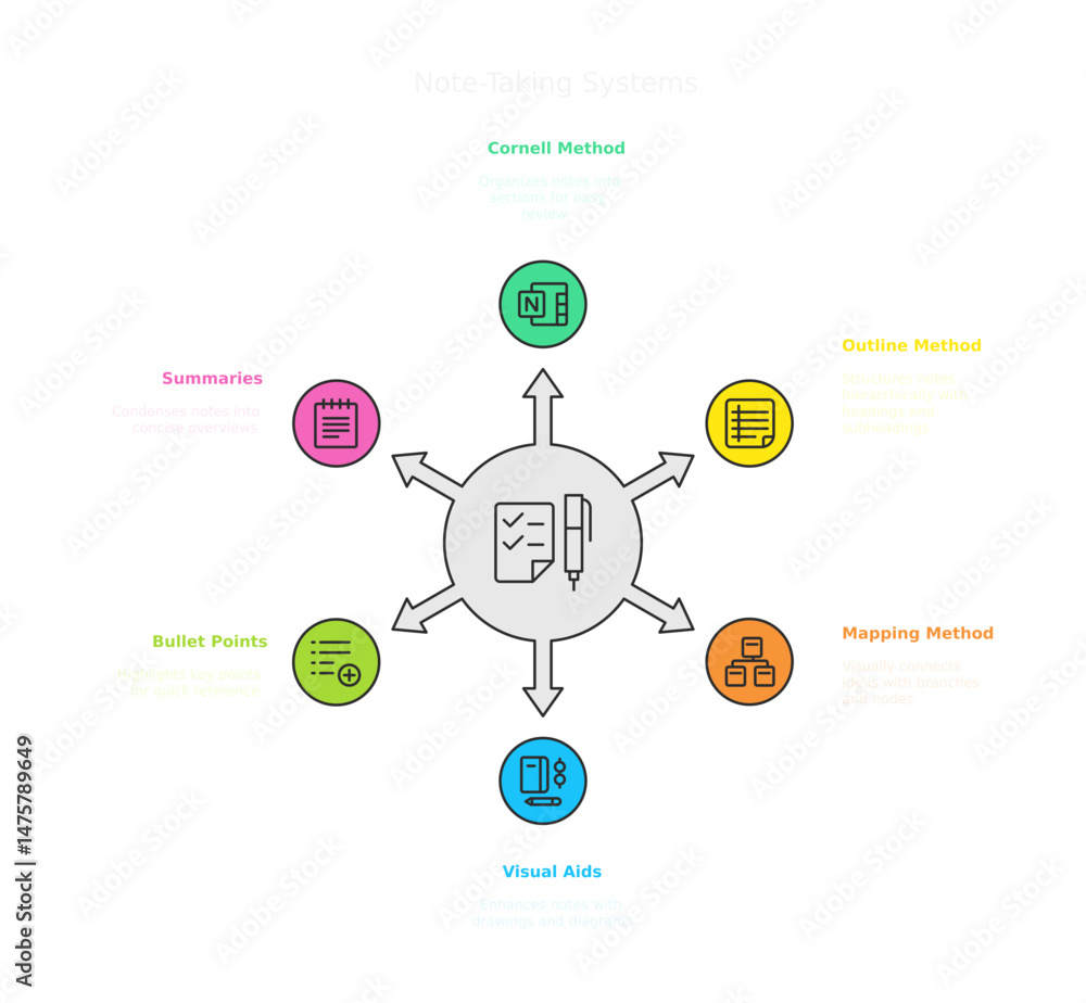 Poster infographic for current planning methods: a visually appealing diagram illustrating the central role