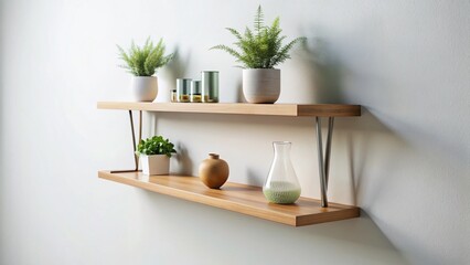 Wall-Mounted Shelf, Floating Shelf, Home Decor,  Modern Shelf,  Interior Design