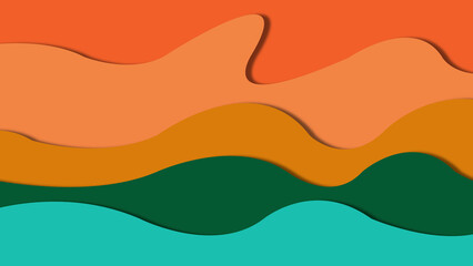 wave abstract background