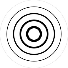 Circle line dynamic pattern. Technology elements