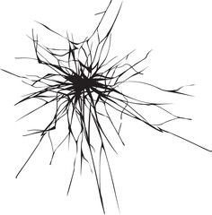 ヒビ割れのテクスチャイラスト素材