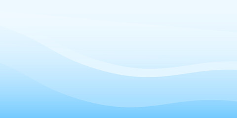 Vector white wavy glowing lines on a blue background. Futuristic digital high-technology pattern abstract modern