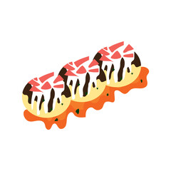 sushi japanese food vector illustration design icon