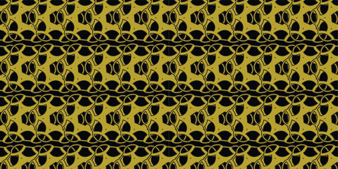yellow gold seamless geometric pattern