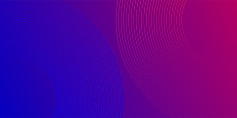 Colorful gradient abstract background with glowing geometric lines. Creative design. Minimalist style.