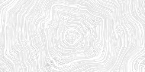 Log cut, wood texture, tree rings pattern, light gray vector background © Valerii