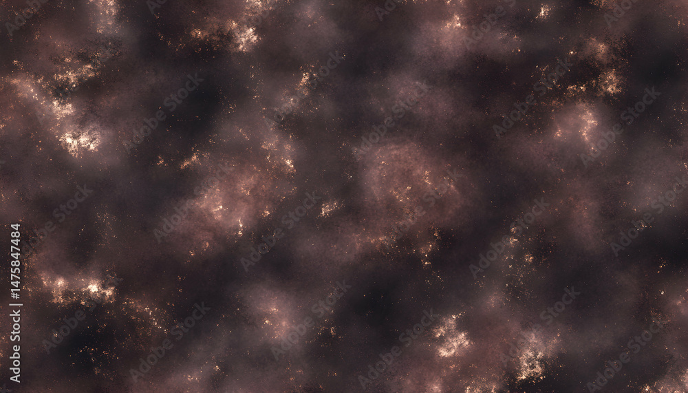 Poster abstract cosmic nebula texture, seamless pattern of glowing dust and gas clouds. ideal for backgroun