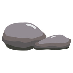 rock transparent background element