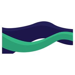 navy abstract border transparent background element