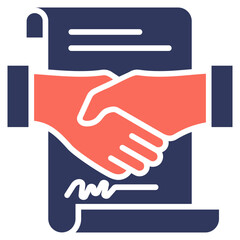 Legal Agreement Mixed Icon