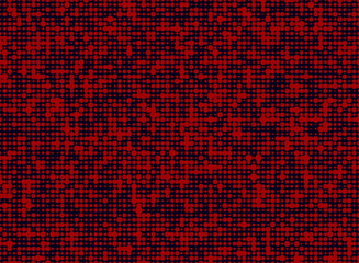 赤と黒のドットの抽象的な背景