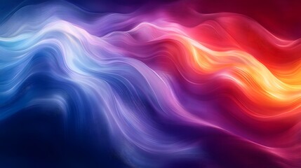 Obraz premium abstract background with colorful waves and a red and blue background