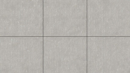 Fototapeta premium Square porcelain tiles with gray base and white/black speckles. Natural cement texture, seamless, high-resolution.