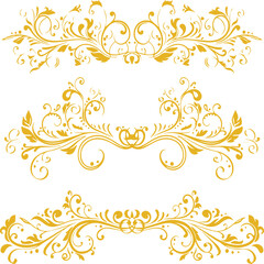 Beautiful flower art and mandala vector design