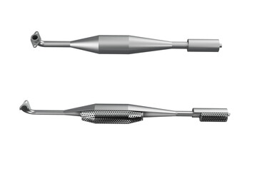 Cross-Section of a Motorcycle Silencer Showing Noise Reduction Components, Detailed Structure of a Motorcycle Exhaust System Interior, motorbike, bike, Internal View on a PNG Transparent Background