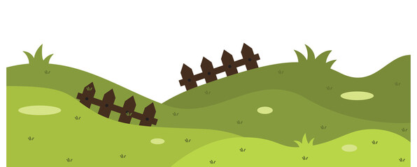 garden grass transparent background element