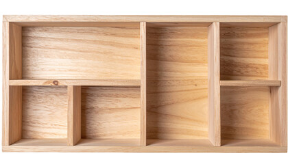 Natural Sophistication Organic Bookshelf Top View Isolated on White png