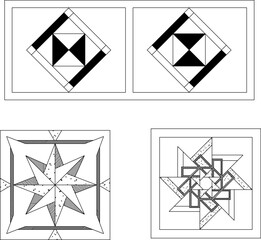 vector illustration sketch image background pattern abstract modern classic vintage