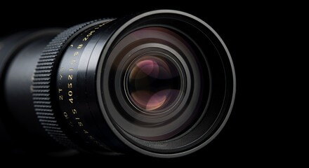 Close-up Photography of a Vintage Camera Lens
