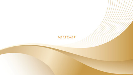 Abstract Vector Luxury Gold Background
