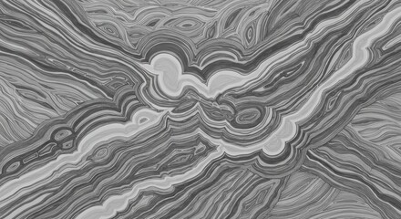 Fototapeta premium Abstract grayscale wavy lines isolated on white background for textile design, wallpaper, and artistic projects.