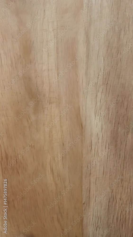 Poster close up view of textured light brown wood grain background with natural pattern for rustic surface 