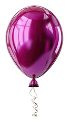 Single Pink Balloon: A vibrant and elegant single balloon, radiating a cheerful and festive ambiance. Ideal for party and decoration needs. 