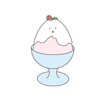 strawberry ice cream