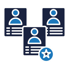 candidates icon blue