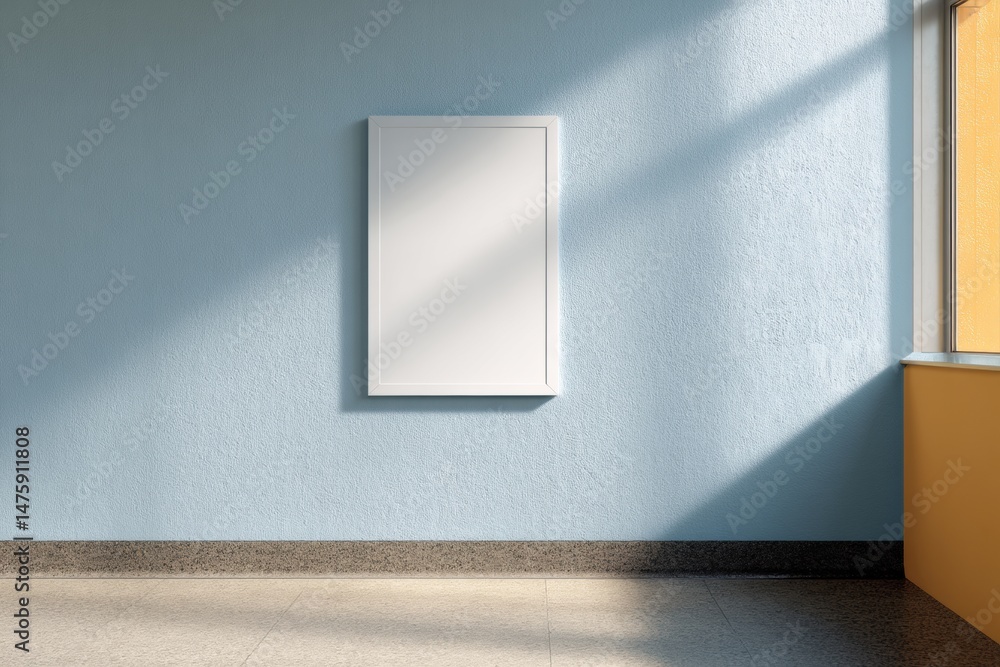 Aufkleber minimalist educational mockup gen z learning space design with soft light aesthetic - dynamic instit