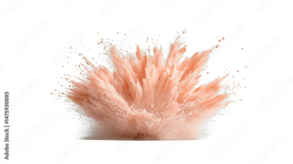 Poster mesmerizing water splash, a captivating display of fluid dynamics in motion dynamic
