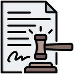 Court Order Icon