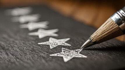 Pen writing on a piece of paper capturing the essence of creativity and thought in a simple yet powerful composition