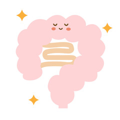 ぴかぴかきれいな元気な腸