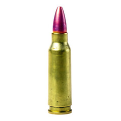 Close-up of a 5.56x45mm Bullet: High-Resolution Image