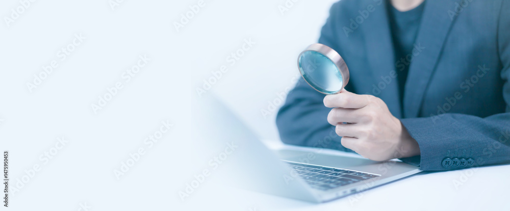 Poster use technology on computers, mobile phones and laptops to search for information and content on the 