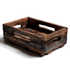 wood box or wooden good cargo shipping wooden