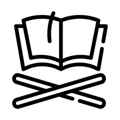 Quran line icon