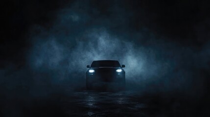 a car revealed in a mysterious