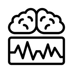 magnifying glass line icon